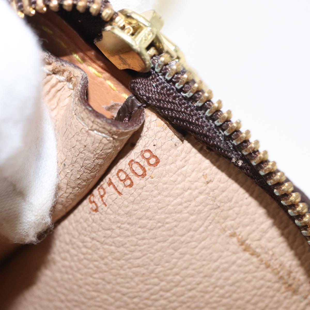 LOUIS VUITTON Monogram Bucket GM Accessory Pouch LV Auth ka002