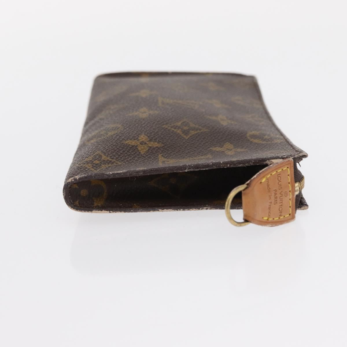 LOUIS VUITTON Monogram Bucket GM Accessory Pouch LV Auth ka002