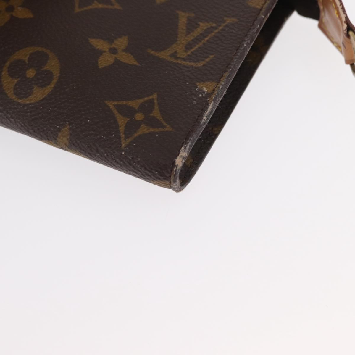 LOUIS VUITTON Monogram Bucket GM Accessory Pouch LV Auth ka002