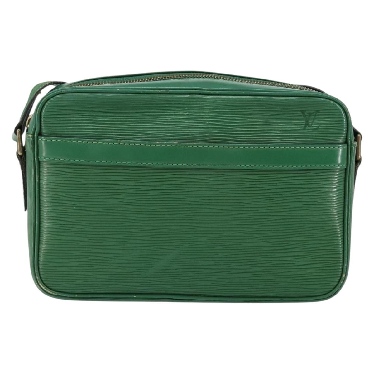 LOUIS VUITTON Epi Trocadero 23 Shoulder Bag Green M52304 LV Auth ka003