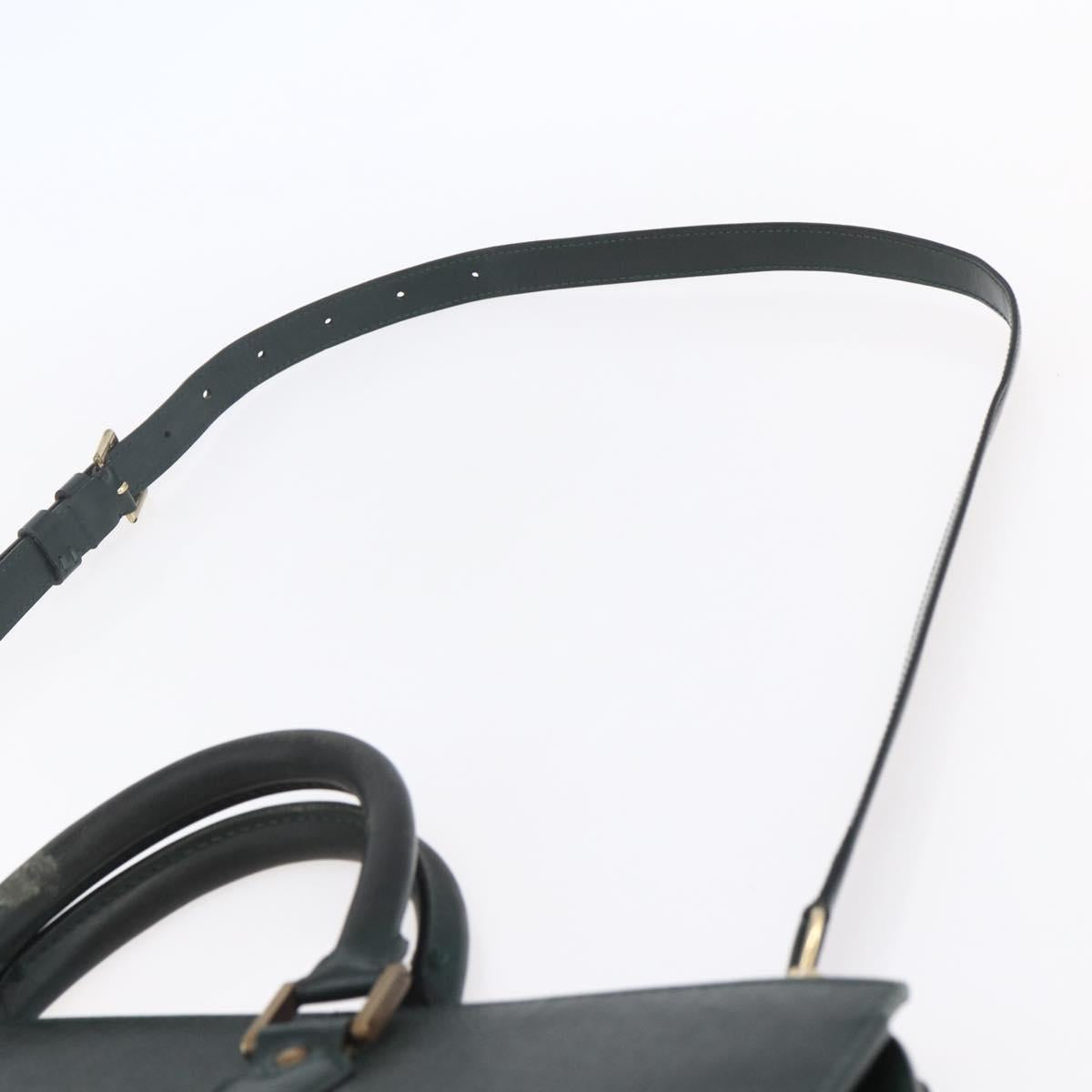 LOUIS VUITTON Taiga Porte Documents Rozan Bag Epicea M30054 LV Auth ka008