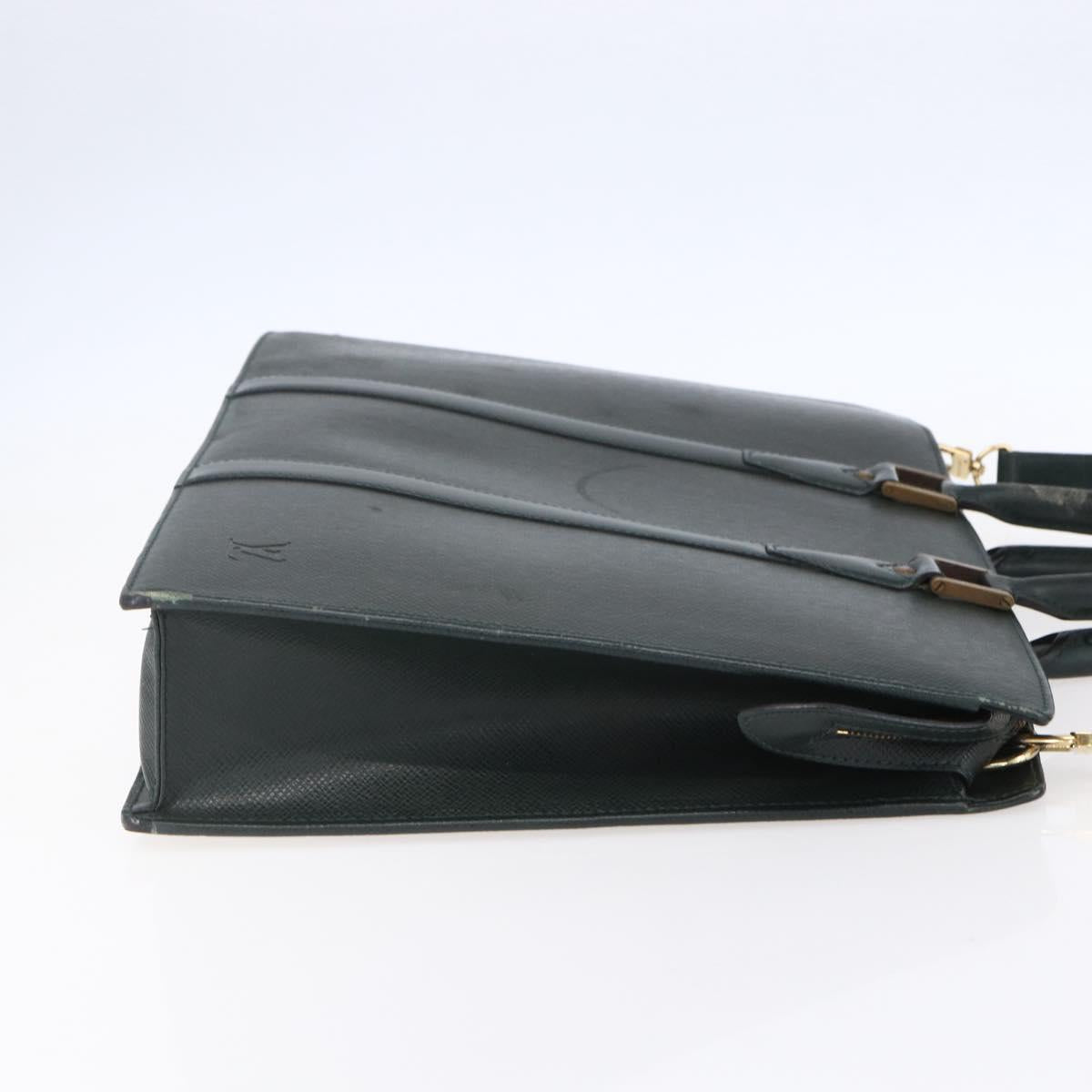 LOUIS VUITTON Taiga Porte Documents Rozan Bag Epicea M30054 LV Auth ka008