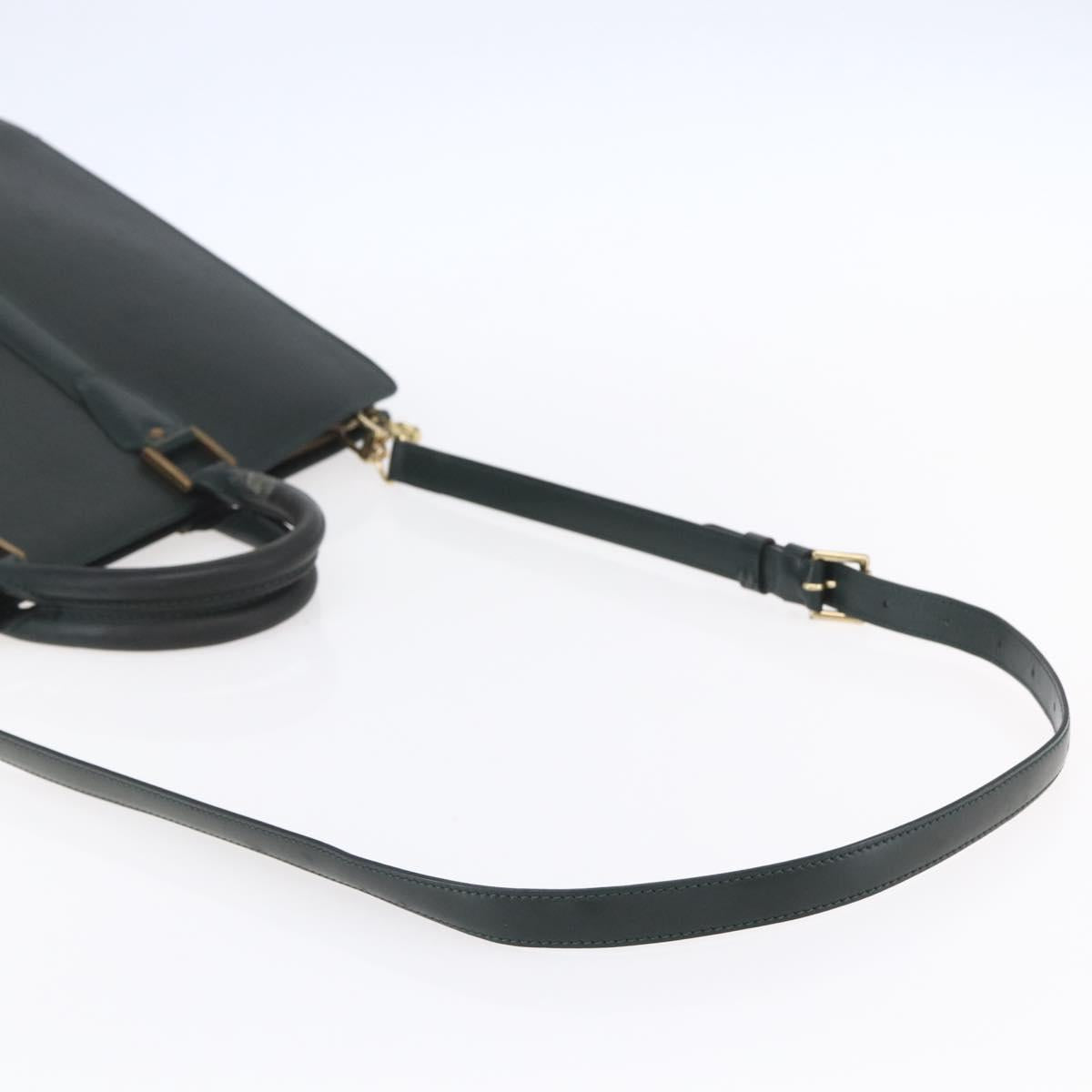 LOUIS VUITTON Taiga Porte Documents Rozan Bag Epicea M30054 LV Auth ka008