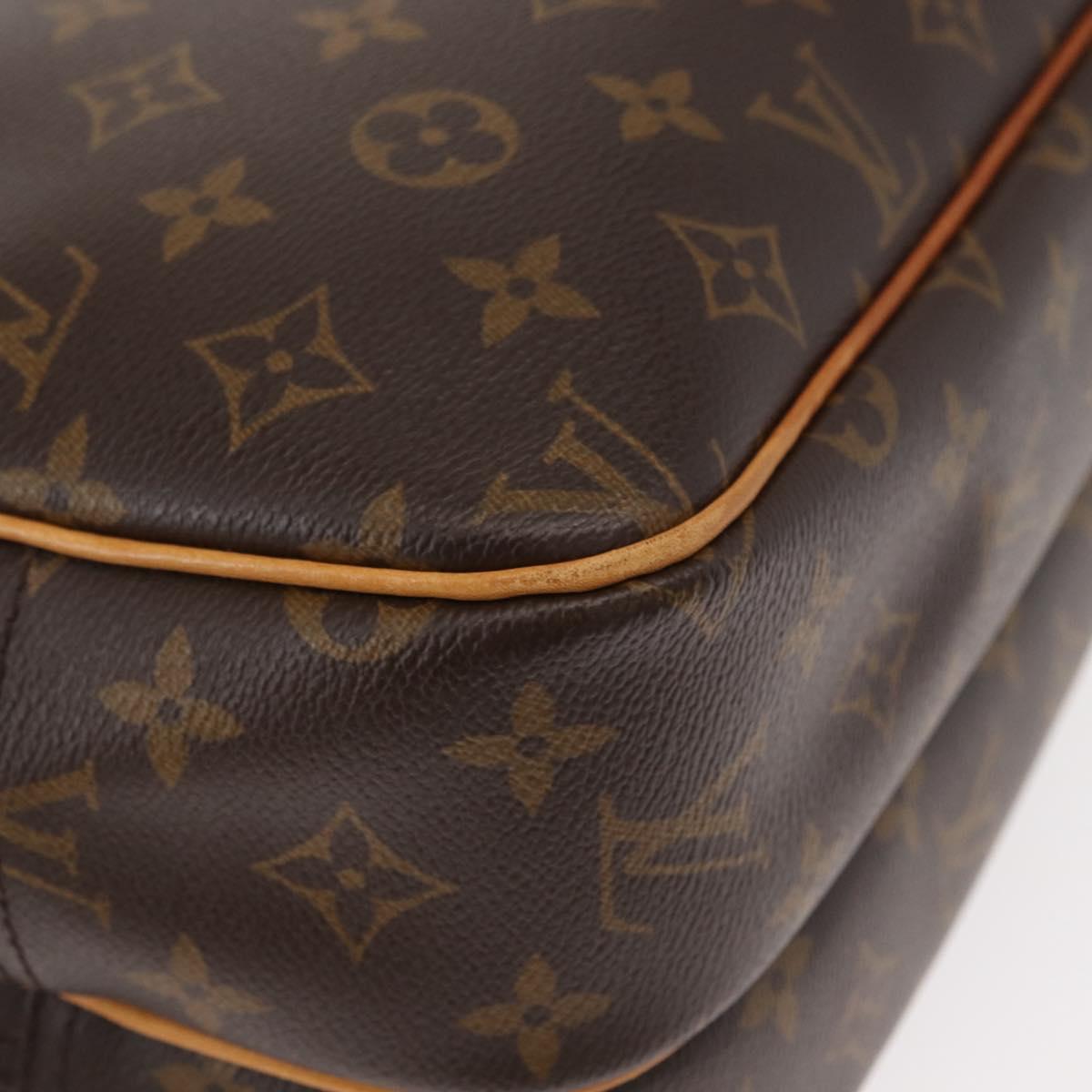 LOUIS VUITTON Monogram Reporter PM Shoulder Bag M45254 LV Auth ka011A