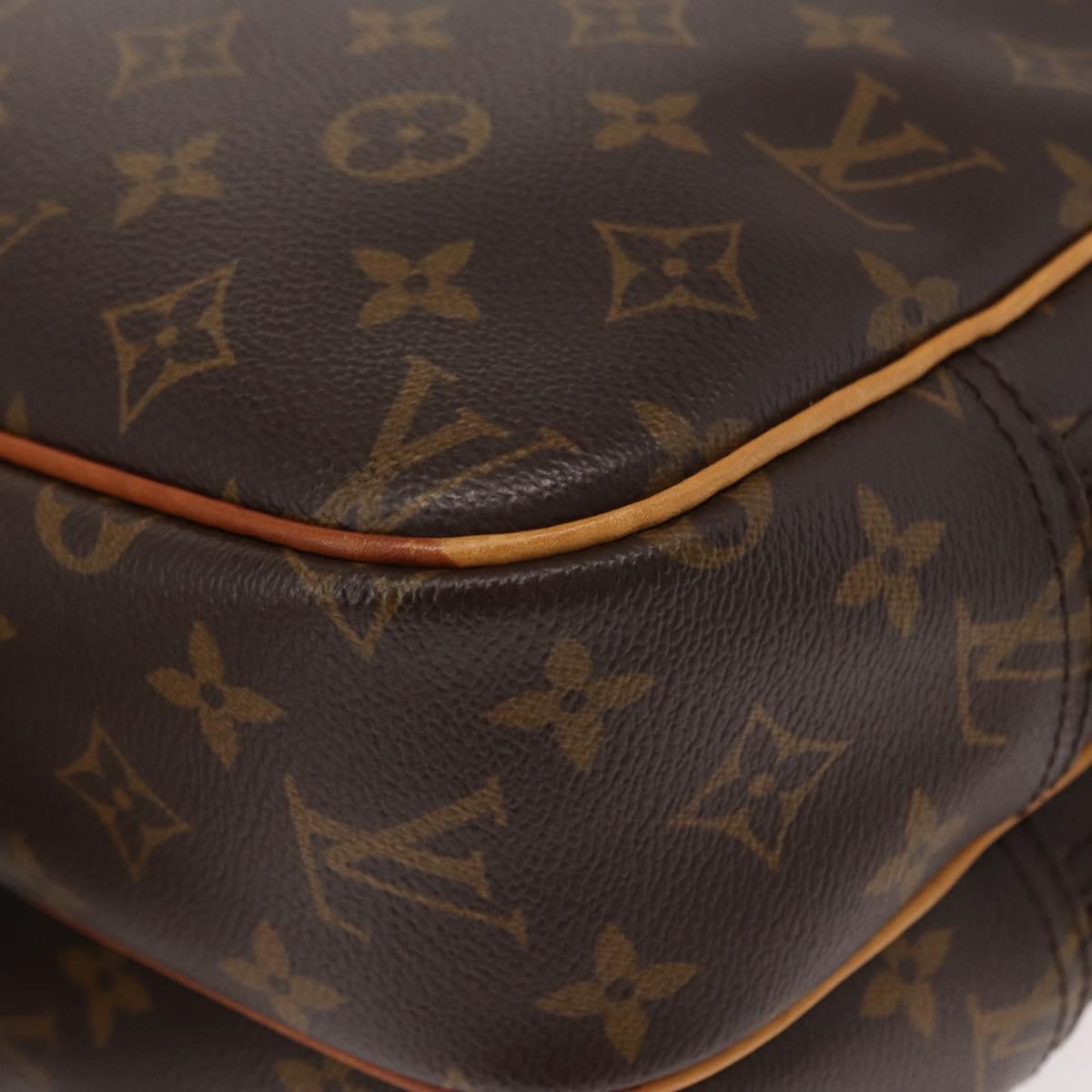 LOUIS VUITTON Monogram Reporter PM Shoulder Bag M45254 LV Auth ka011A