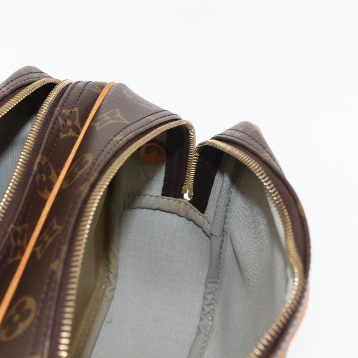 LOUIS VUITTON Monogram Reporter PM Shoulder Bag M45254 LV Auth ka011