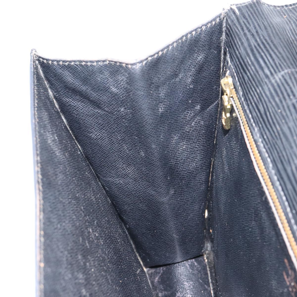 LOUIS VUITTON Epi Monceau 28 Hand Bag Black M52122 LV Auth ka020