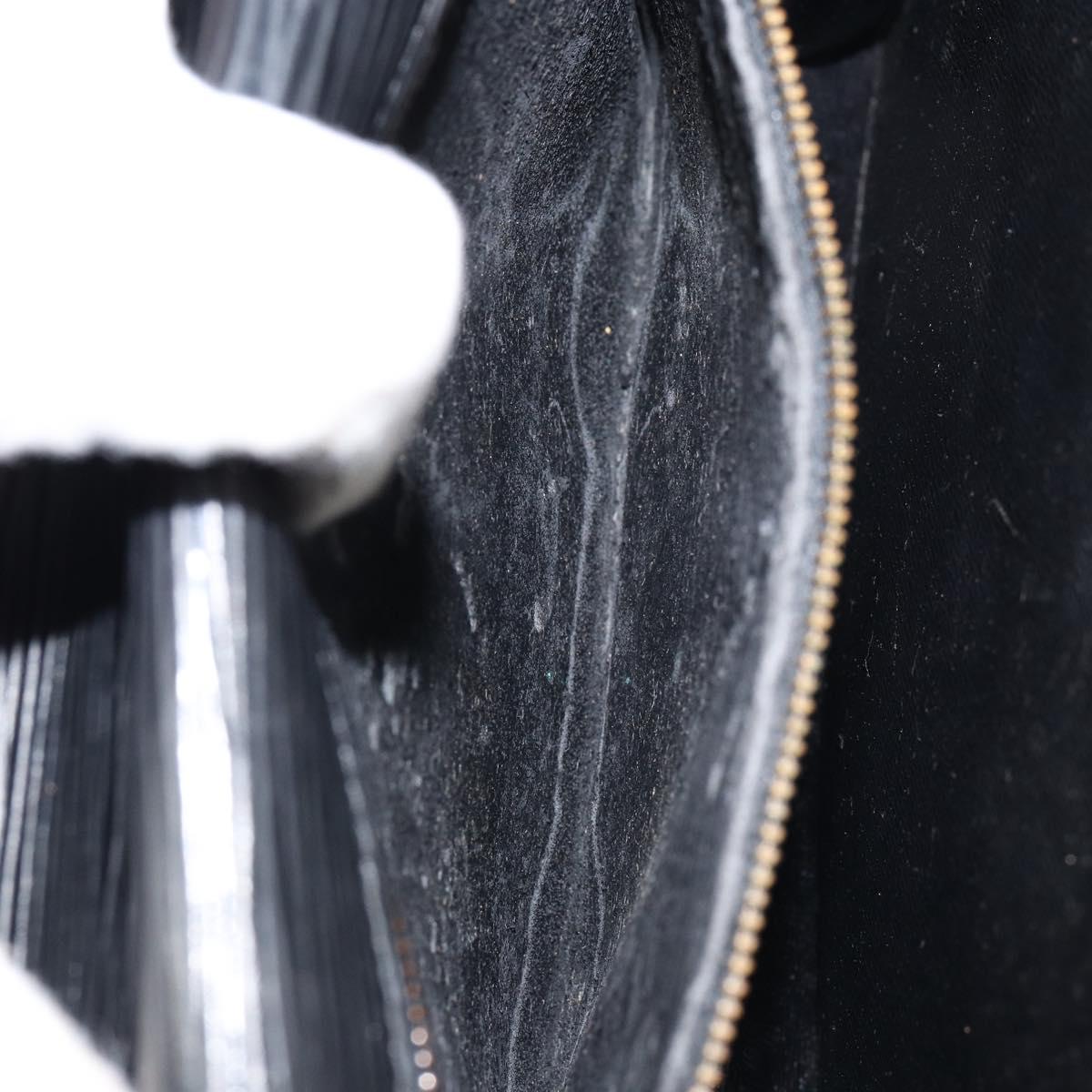 LOUIS VUITTON Epi Monceau 28 Hand Bag Black M52122 LV Auth ka020