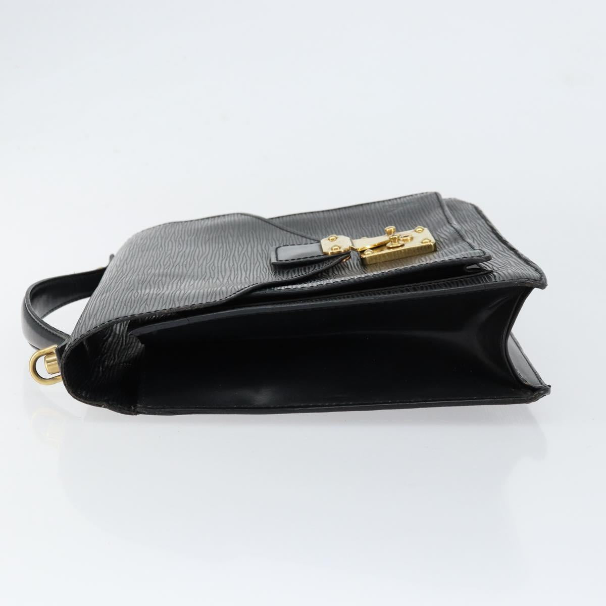 LOUIS VUITTON Epi Monceau 28 Hand Bag Black M52122 LV Auth ka020