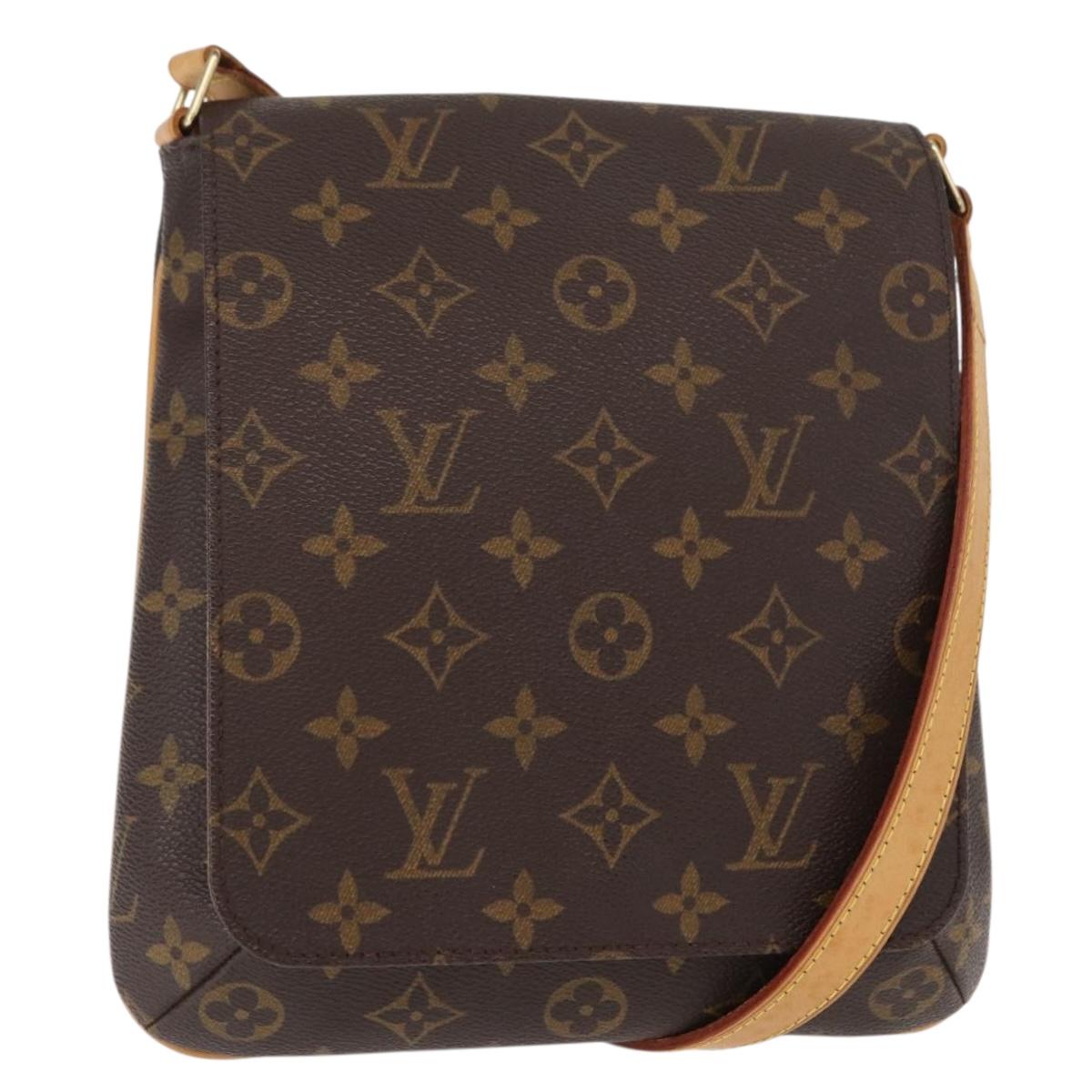 LOUIS VUITTON Monogram Musette Salsa Short Shoulder Bag M51258 LV Auth ka021