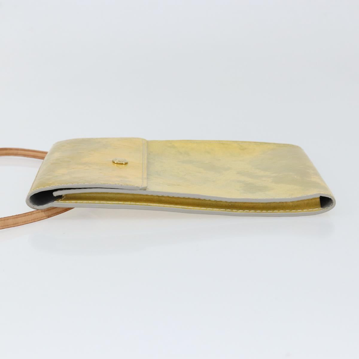 LOUIS VUITTON Monogram Vernis Kenmare Shoulder Bag Gris M91060 LV Auth ka022