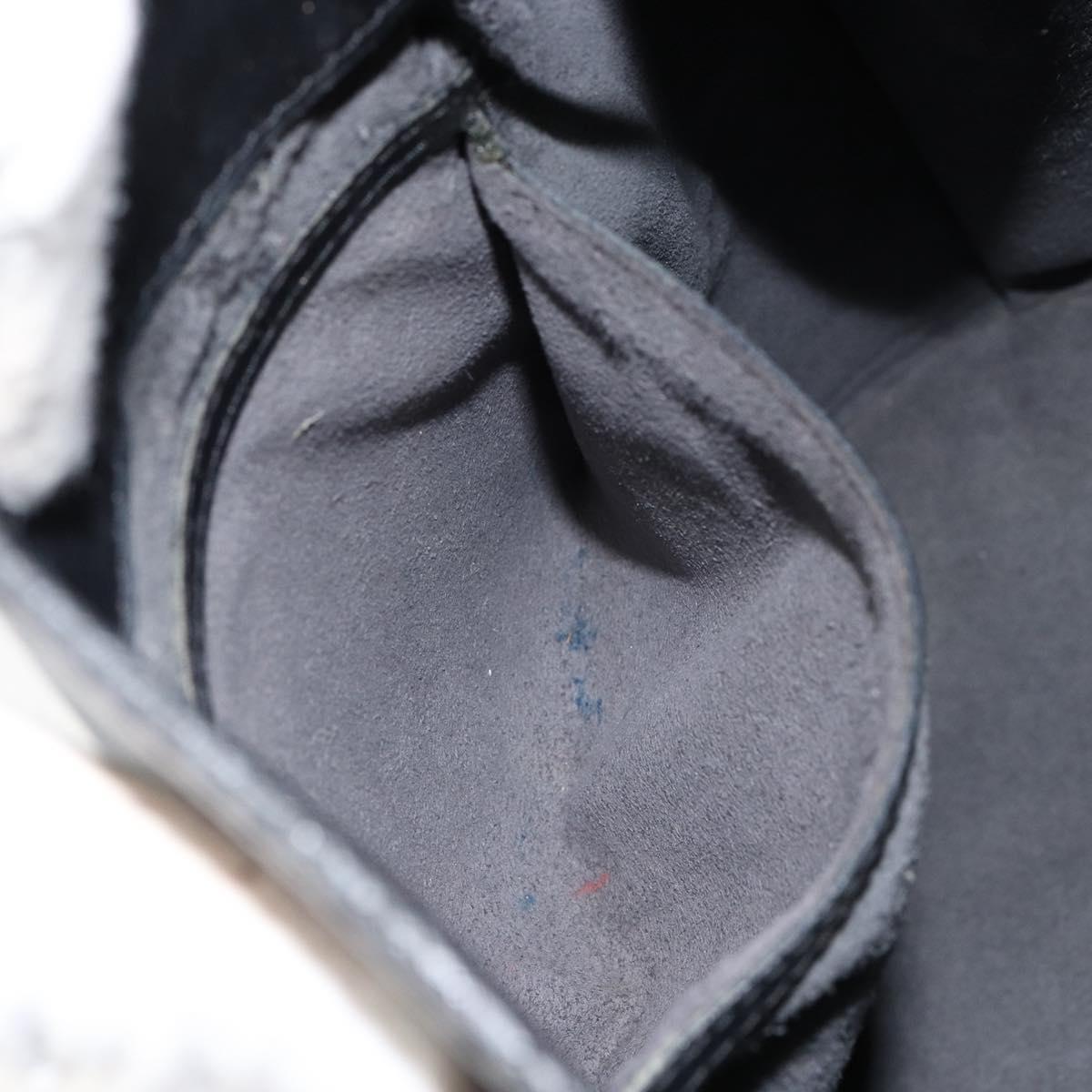 LOUIS VUITTON Epi Cluny Shoulder Bag Black M52252 LV Auth ka026