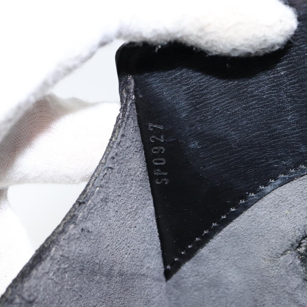 LOUIS VUITTON Epi Cluny Shoulder Bag Black M52252 LV Auth ka026