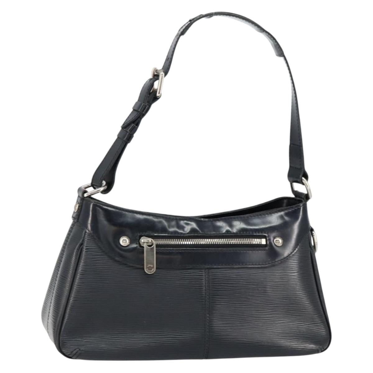LOUIS VUITTON Epi Turen PM Shoulder Bag Black M59282 LV Auth ka028