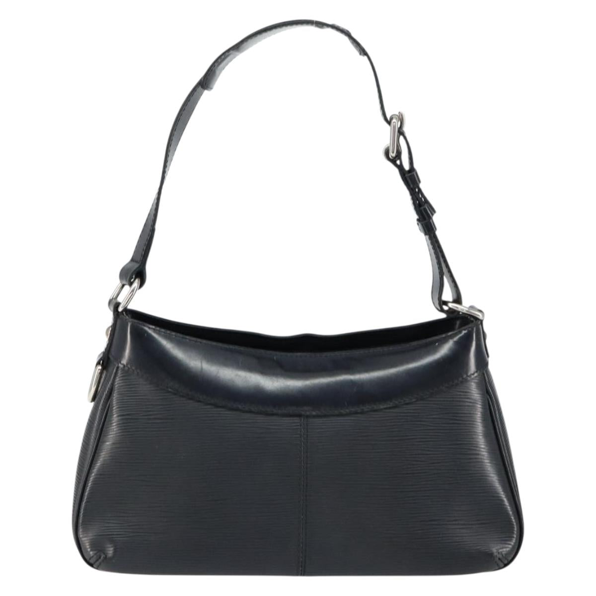 LOUIS VUITTON Epi Turen PM Shoulder Bag Black M59282 LV Auth ka028