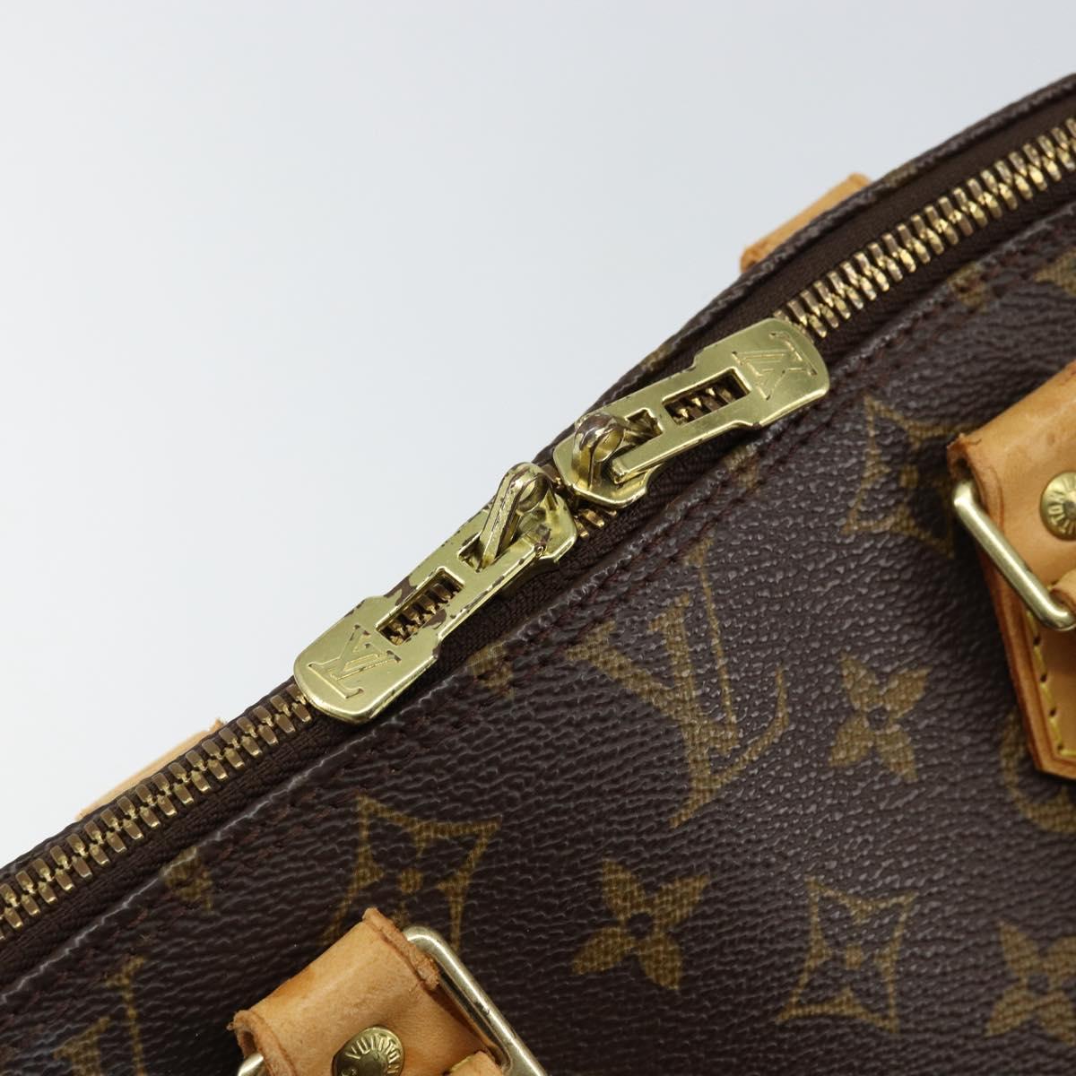 LOUIS VUITTON Monogram Alma Hand Bag M51130 LV Auth ka029