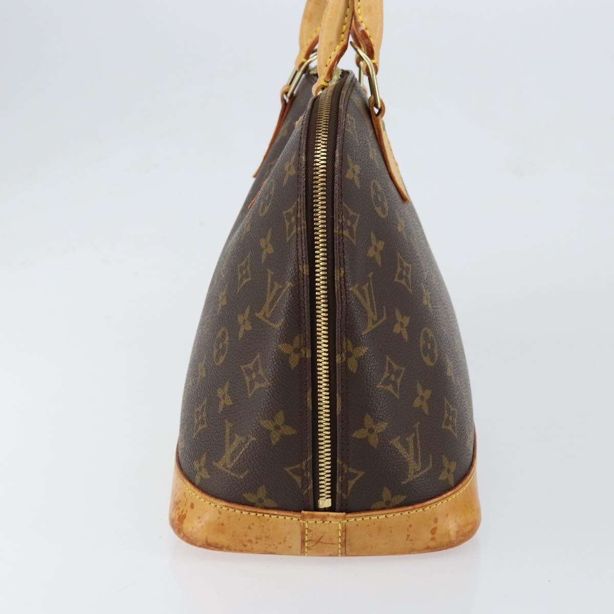 LOUIS VUITTON Monogram Alma Hand Bag M51130 LV Auth ka029