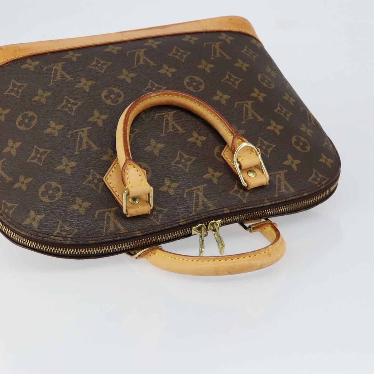 LOUIS VUITTON Monogram Alma Hand Bag M51130 LV Auth ka029