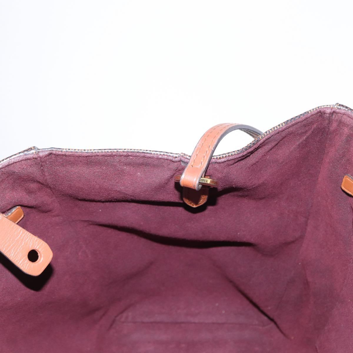 LOUIS VUITTON Damier Ebene Greenwich Hand Bag 2way N41337 LV Auth ka034