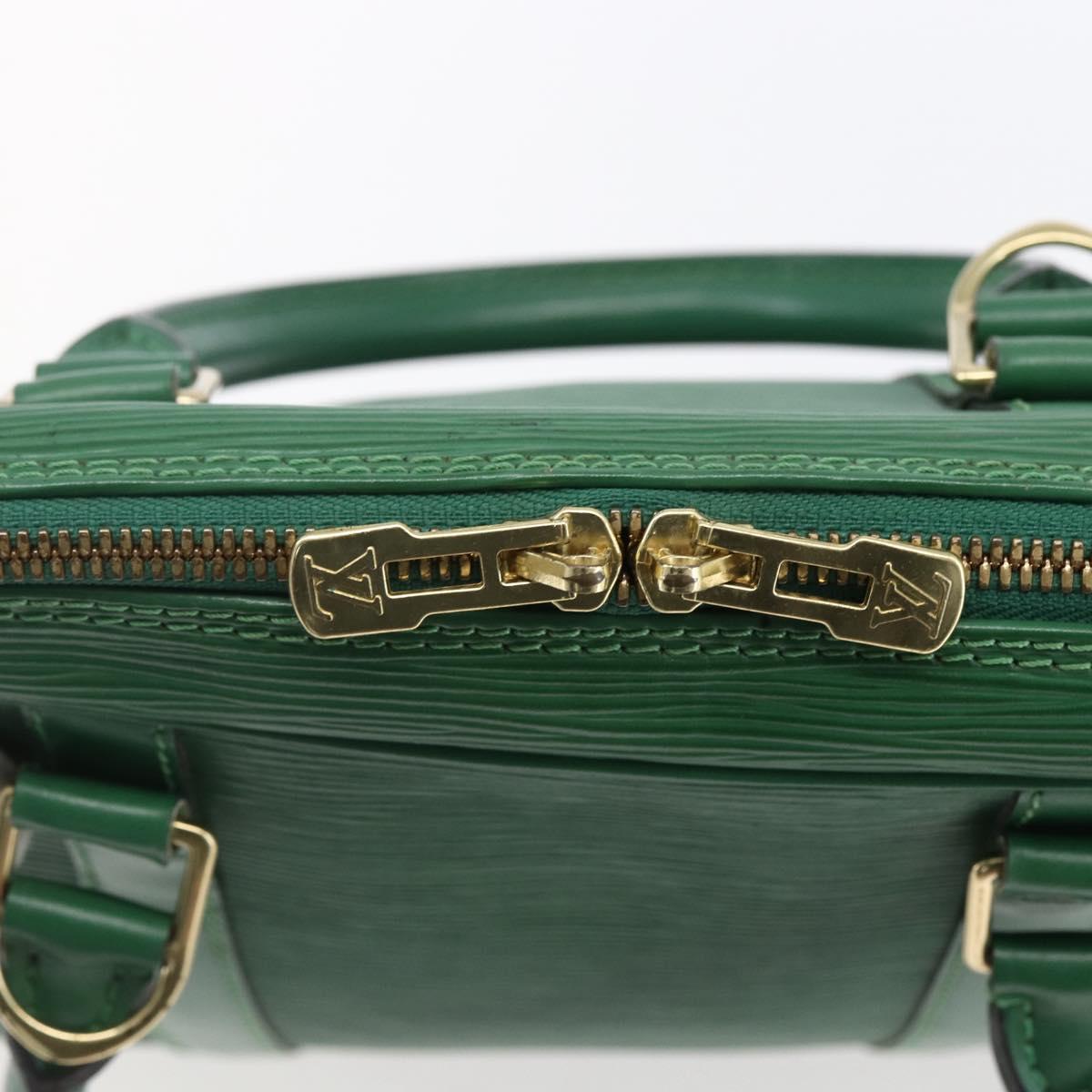 LOUIS VUITTON Epi Porte Documents Voyage Business Bag Green M54474 LV Auth ka041