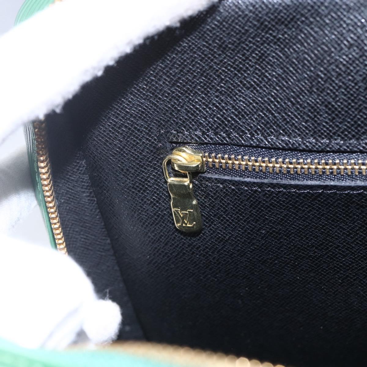 LOUIS VUITTON Epi Porte Documents Voyage Business Bag Green M54474 LV Auth ka041