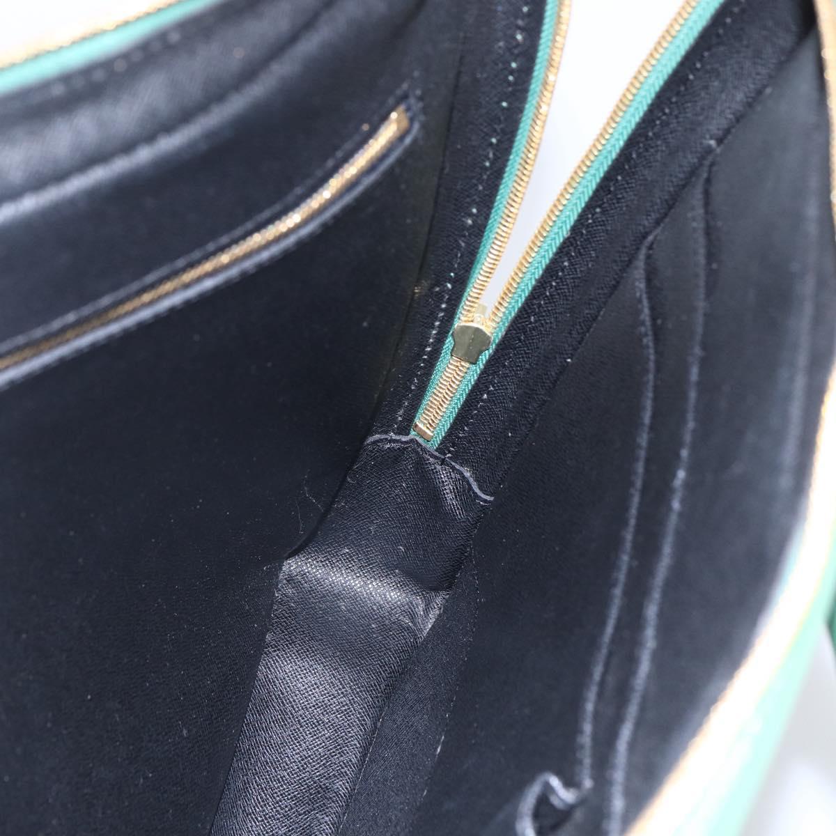 LOUIS VUITTON Epi Porte Documents Voyage Business Bag Green M54474 LV Auth ka041