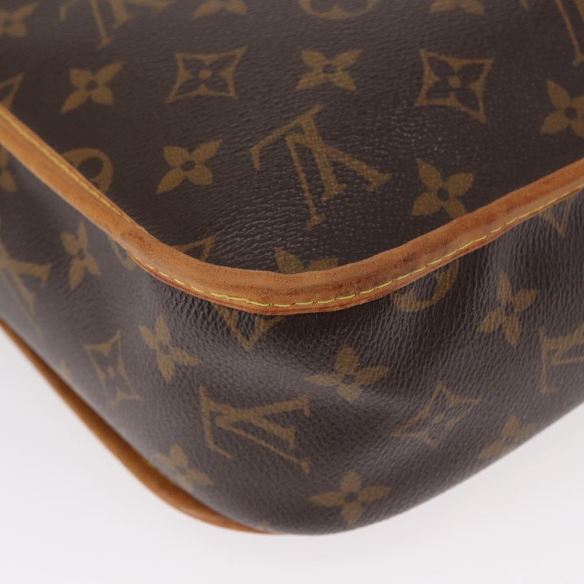 LOUIS VUITTON Monogram Messenger Bosphore PM Shoulder Bag M40106 LV Auth ka049