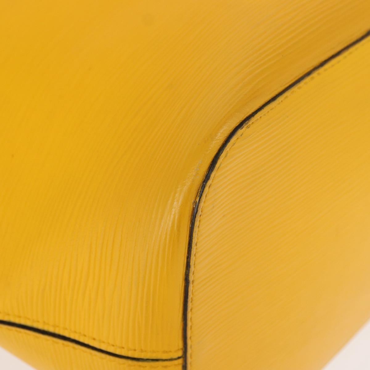 LOUIS VUITTON Epi Neverfull MM Tote Bag Yellow Pistachian M40956 LV Auth ka058