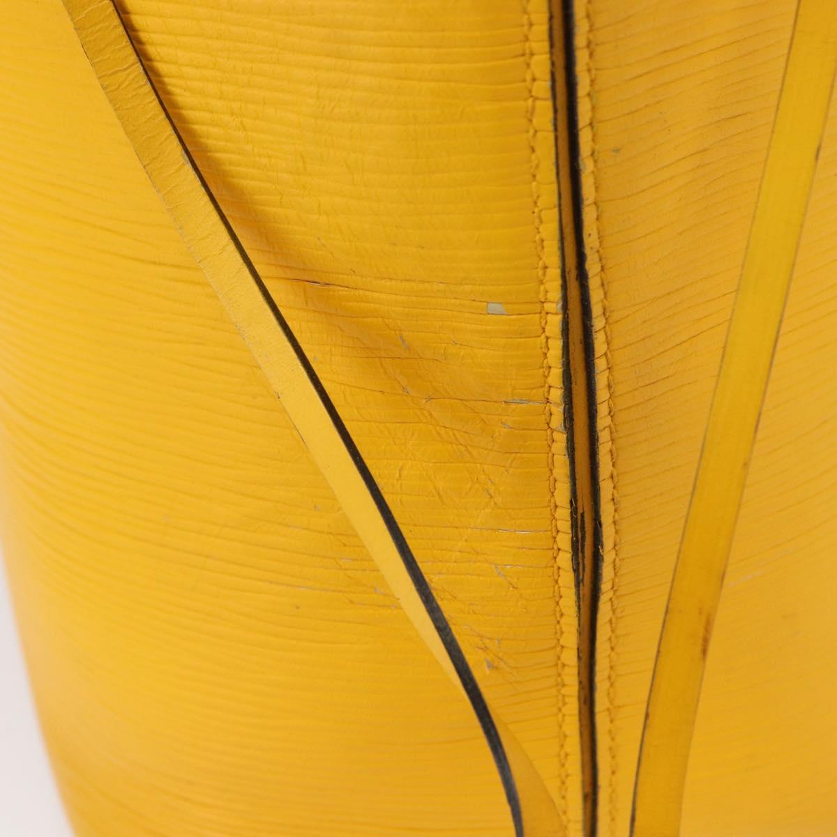 LOUIS VUITTON Epi Neverfull MM Tote Bag Yellow Pistachian M40956 LV Auth ka058