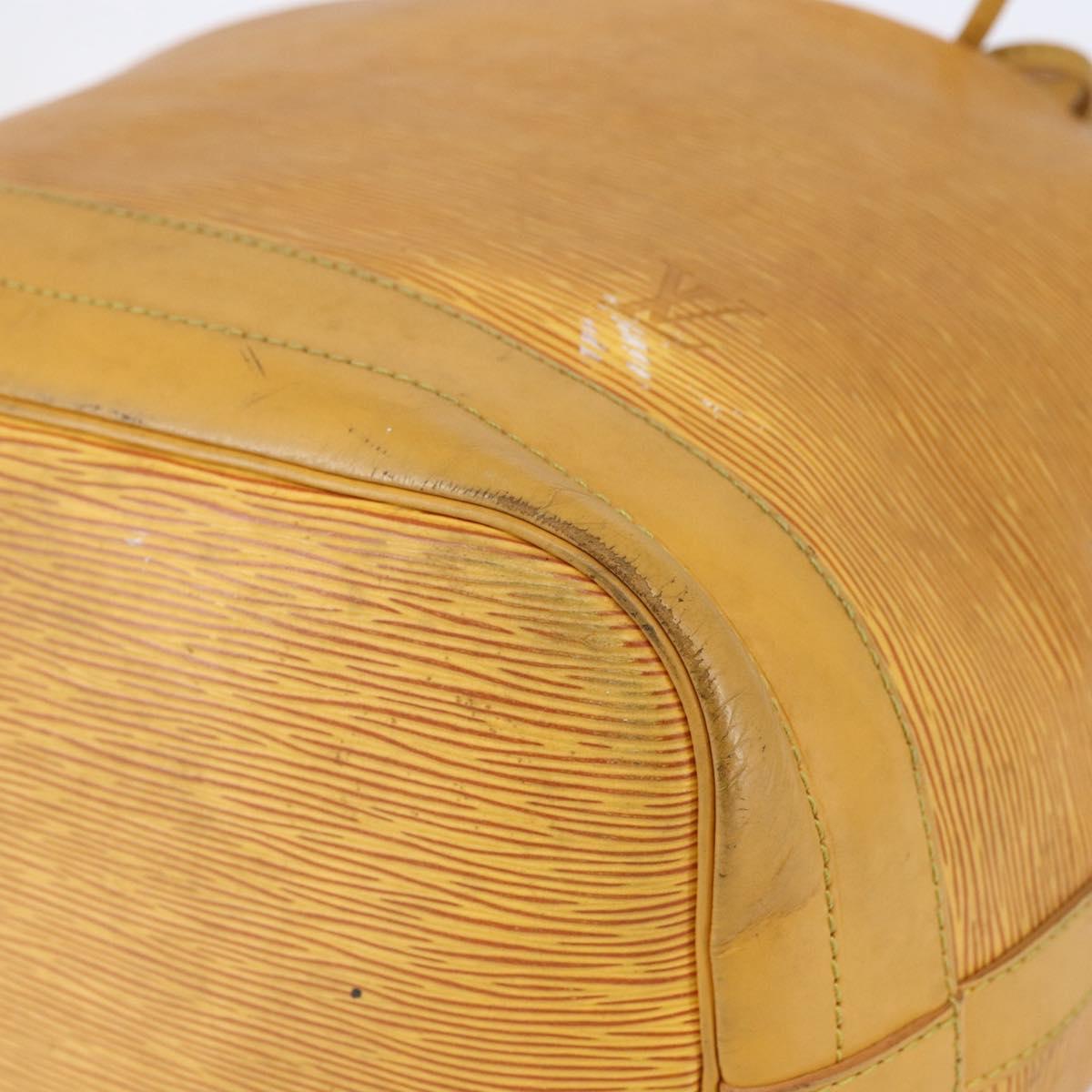 LOUIS VUITTON Epi Noe Shoulder Bag Tassili Yellow M44009 LV Auth ka059