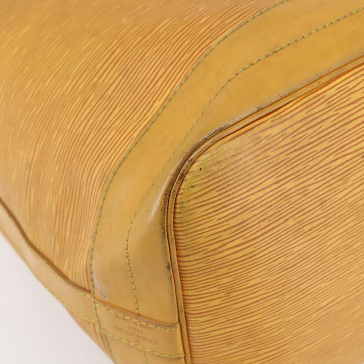 LOUIS VUITTON Epi Noe Shoulder Bag Tassili Yellow M44009 LV Auth ka059