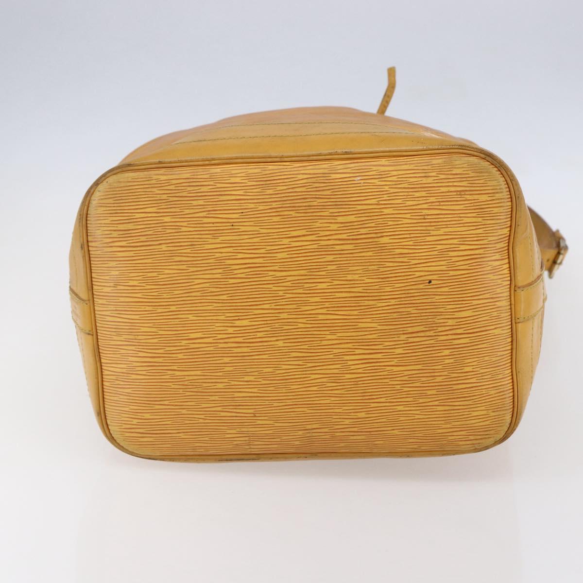 LOUIS VUITTON Epi Noe Shoulder Bag Tassili Yellow M44009 LV Auth ka059