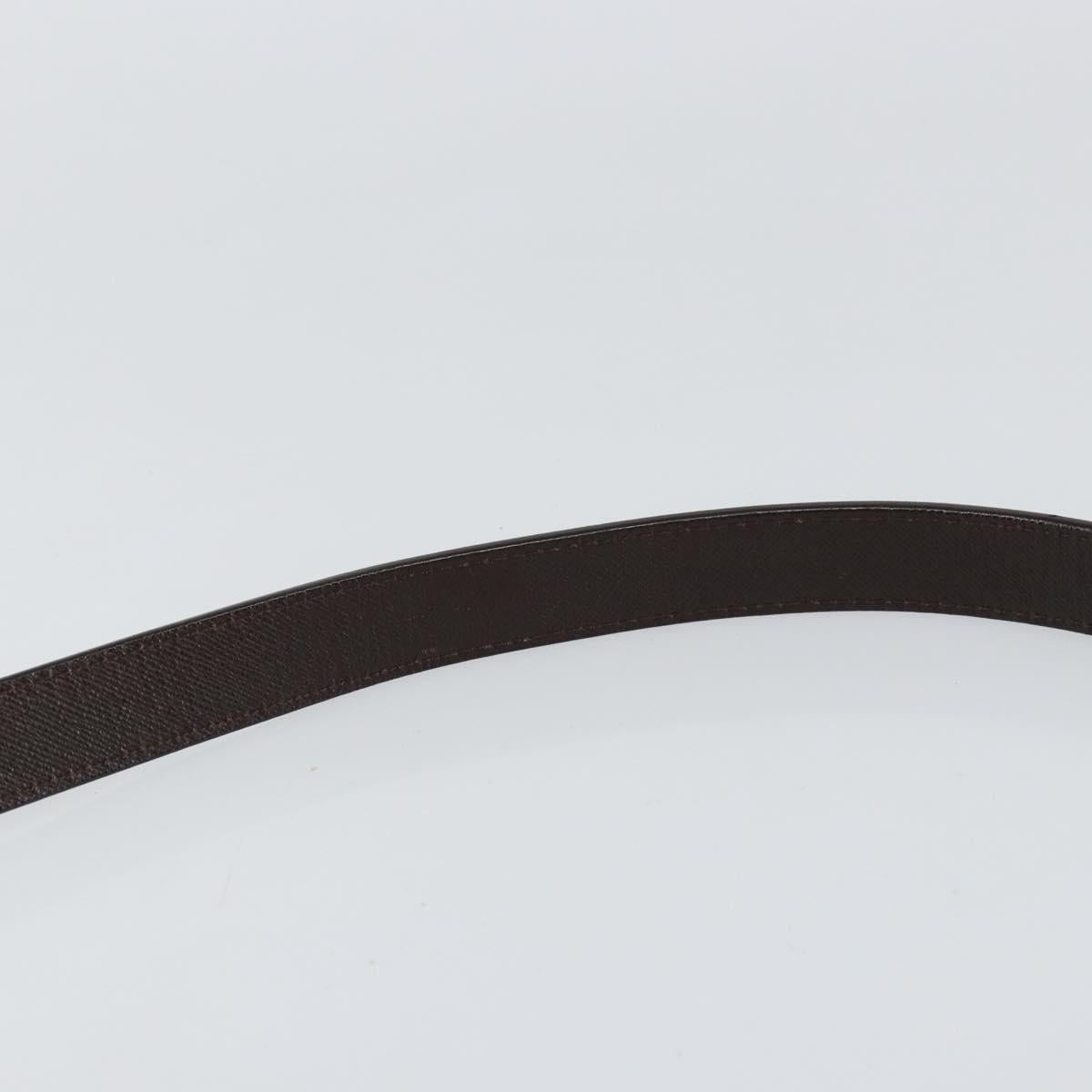 BURBERRY Nova Check Shoulder Bag Canvas Beige Silver Auth ka066