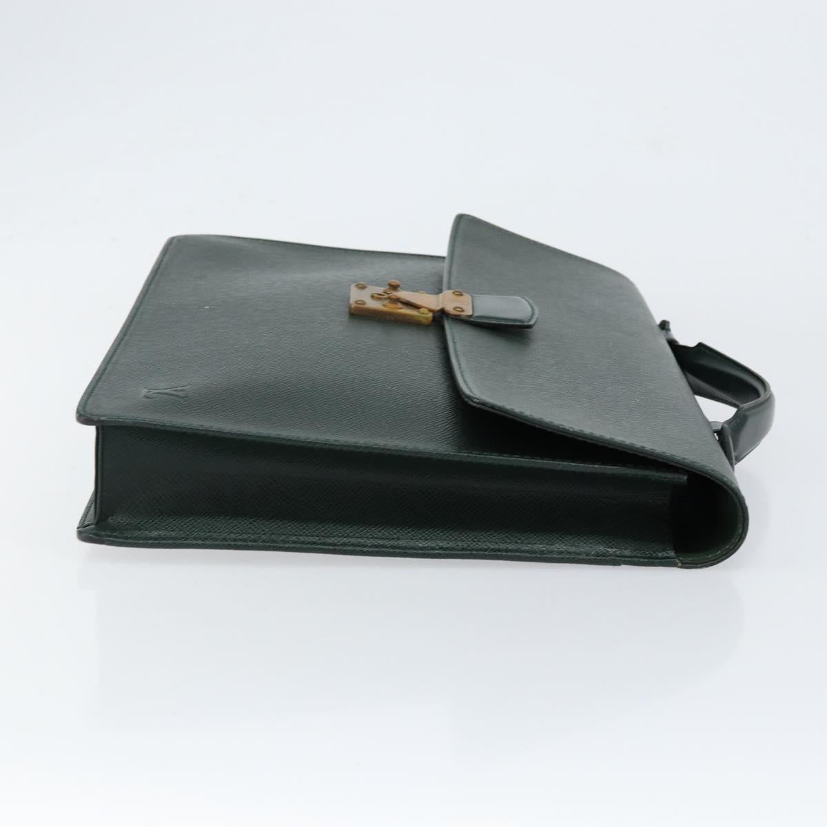 LOUIS VUITTON Taiga Serviette Kourad Business Bag Epicea T16786 LV Auth ka085