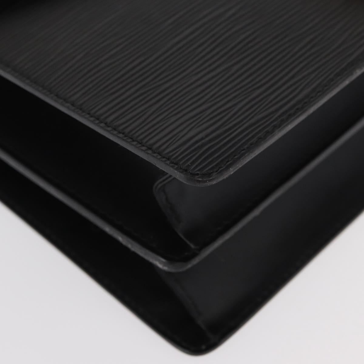 LOUIS VUITTON Epi Concorde Hand Bag Black M52132 LV Auth ka091