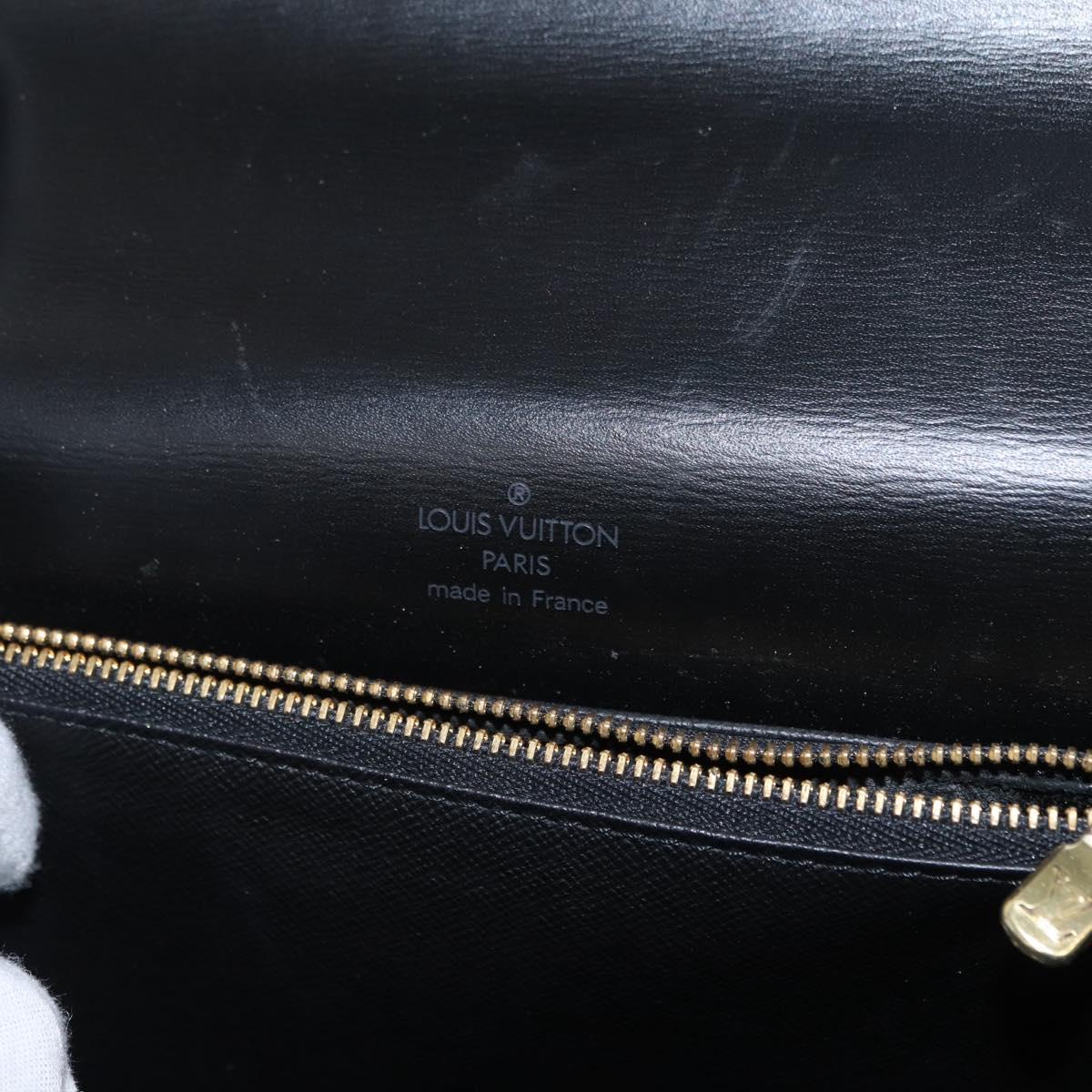 LOUIS VUITTON Epi Concorde Hand Bag Black M52132 LV Auth ka091