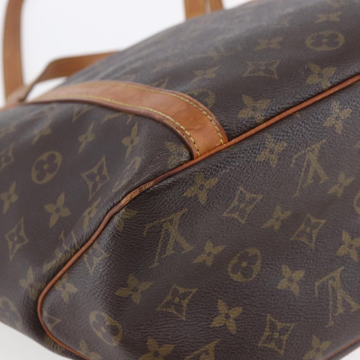 LOUIS VUITTON Monogram Sac Shopping Tote Bag M51108 LV Auth ka100