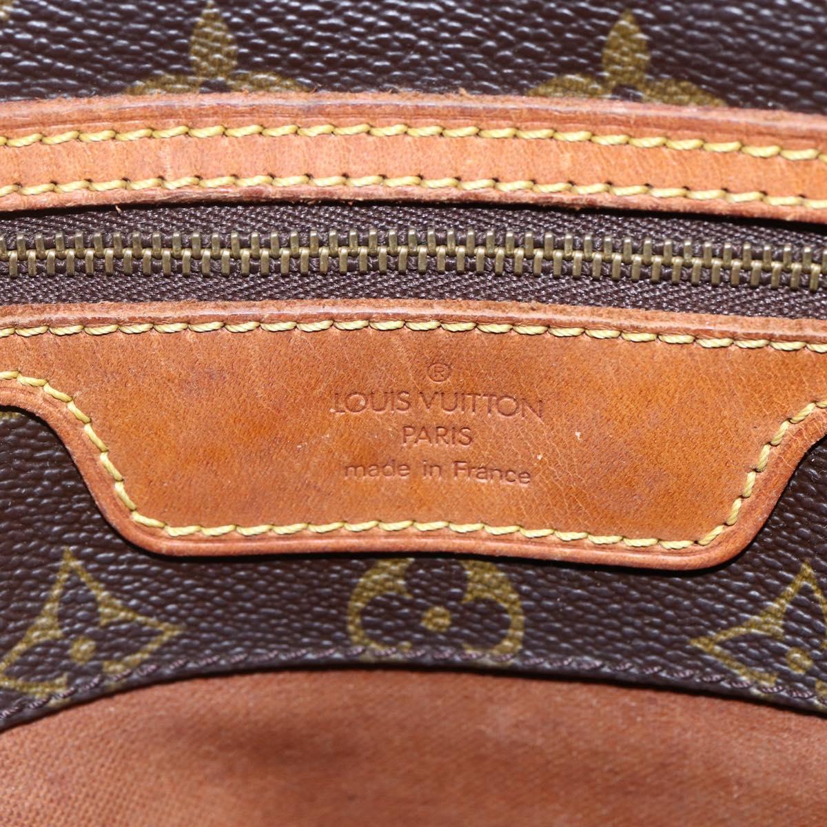 LOUIS VUITTON Monogram Sac Shopping Tote Bag M51108 LV Auth ka100