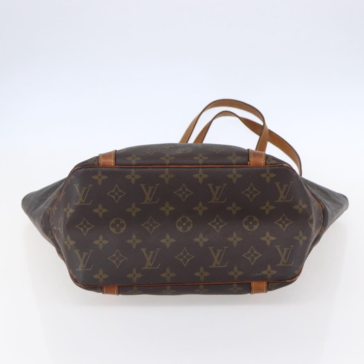 LOUIS VUITTON Monogram Sac Shopping Tote Bag M51108 LV Auth ka100