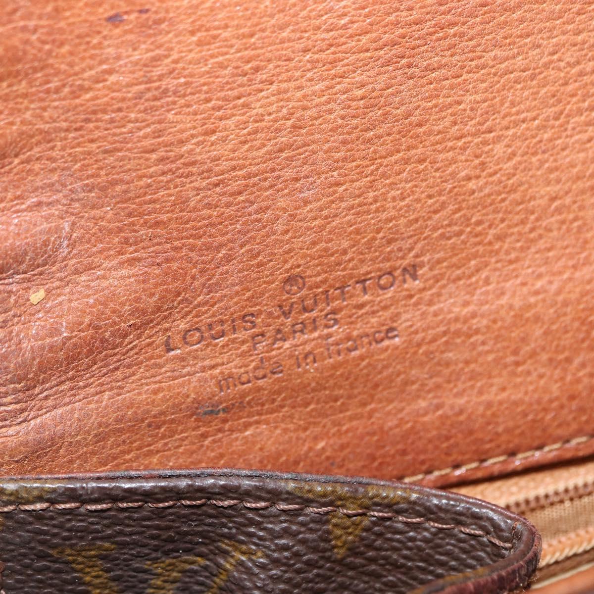 LOUIS VUITTON Monogram Pochette Dam GM Clutch Bag M51810 LV Auth ka1001