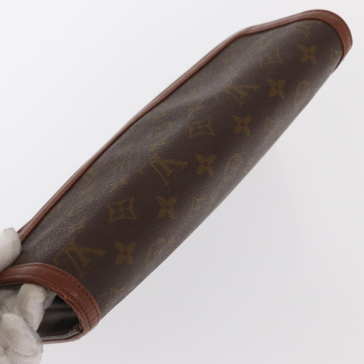 LOUIS VUITTON Monogram Pochette Dam GM Clutch Bag M51810 LV Auth ka1001