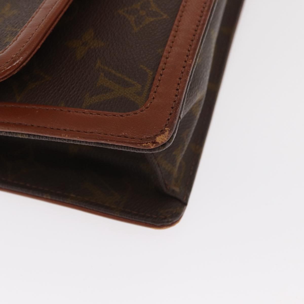 LOUIS VUITTON Monogram Pochette Dam GM Clutch Bag M51810 LV Auth ka1001
