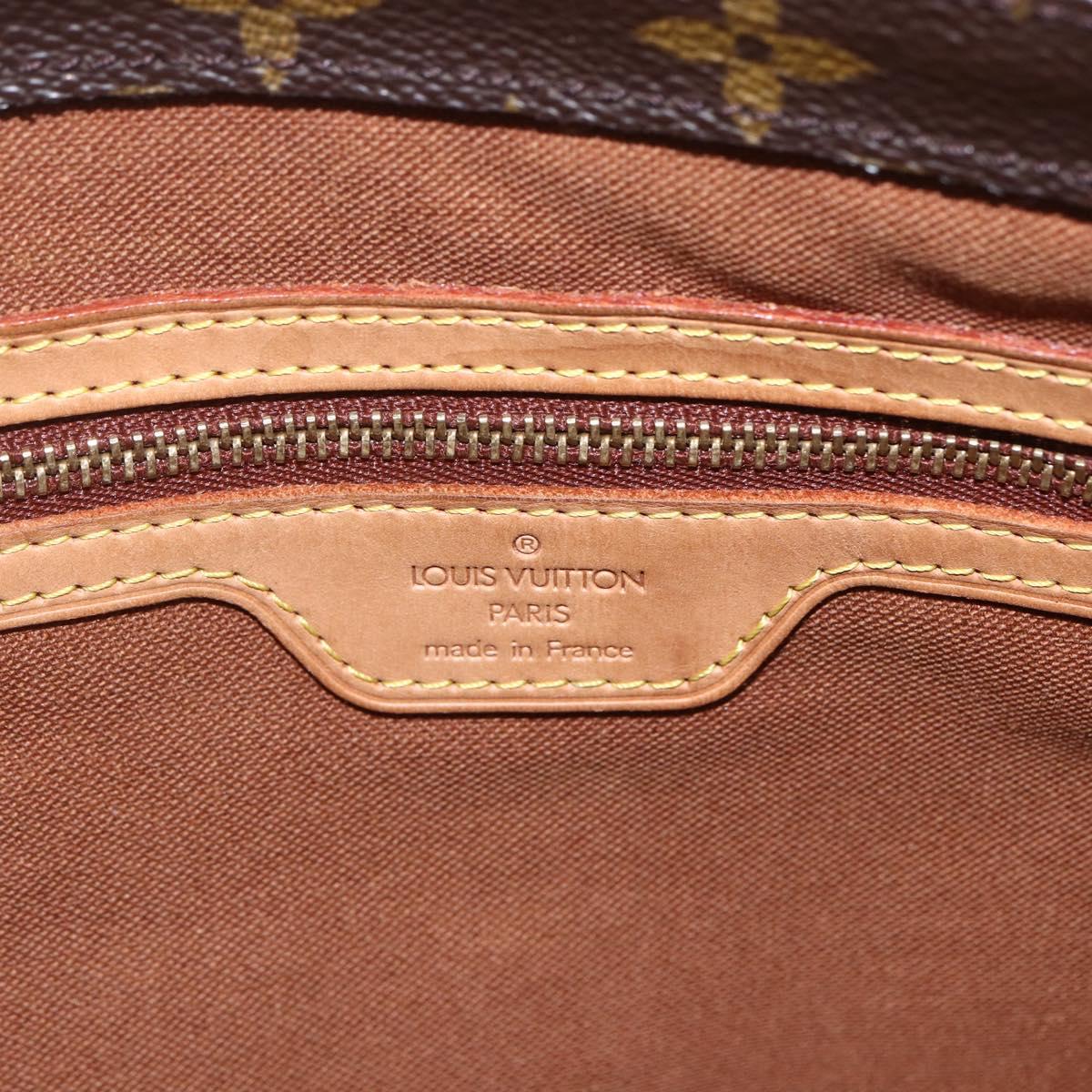 LOUIS VUITTON Monogram Cabas Piano Tote Bag M51148 LV Auth ka1007