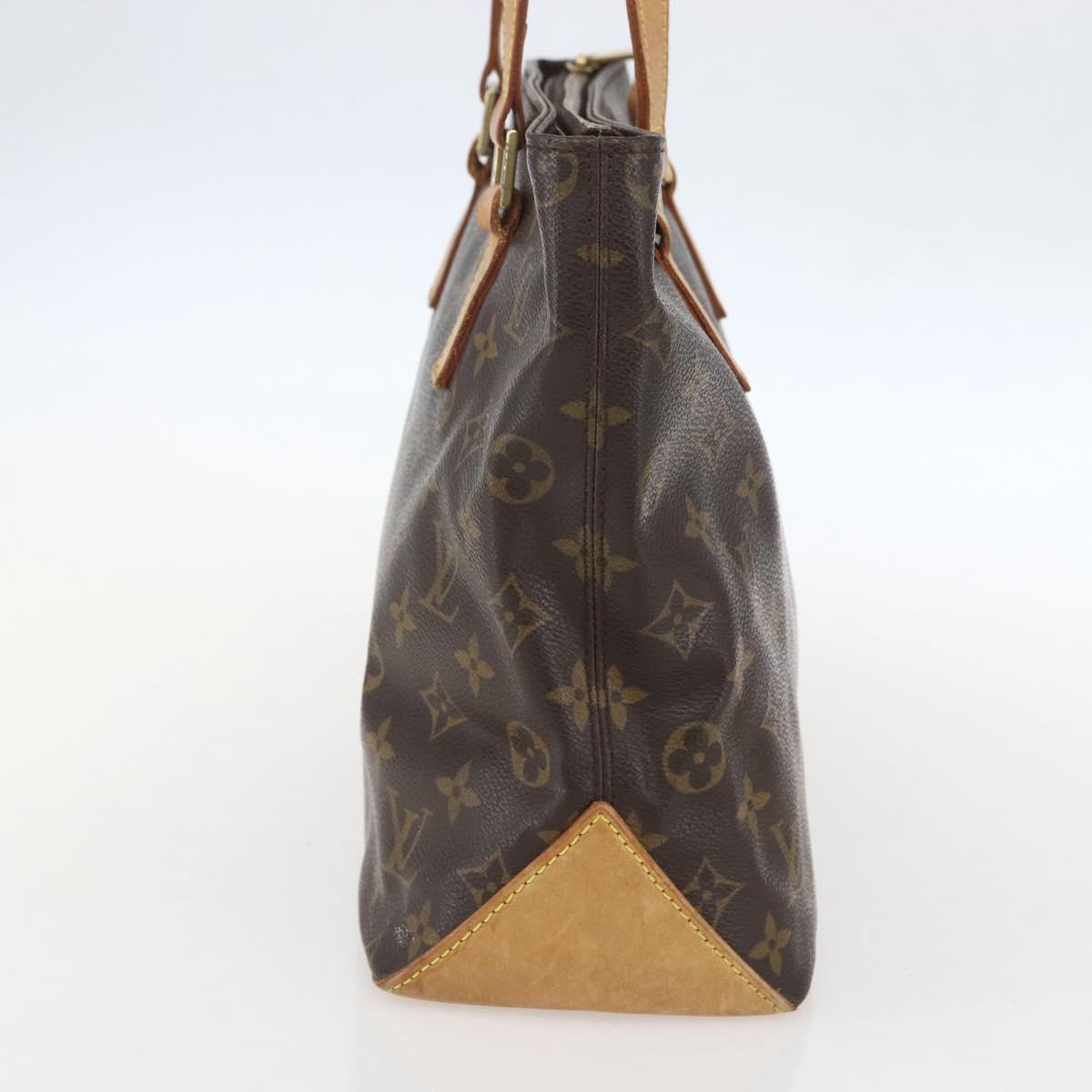 LOUIS VUITTON Monogram Cabas Piano Tote Bag M51148 LV Auth ka1007