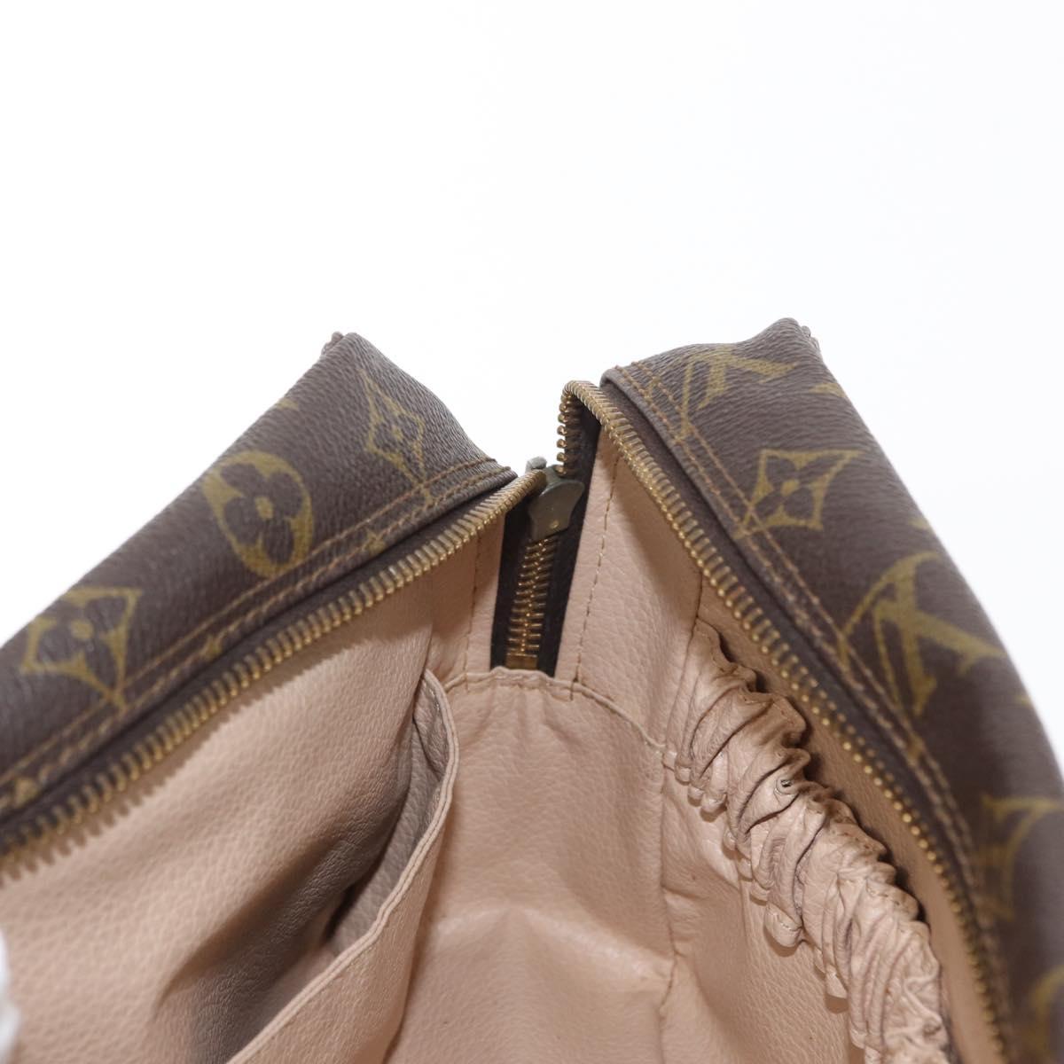 LOUIS VUITTON Monogram Trousse Toilette 28 Clutch Bag M47522 LV Auth ka1021