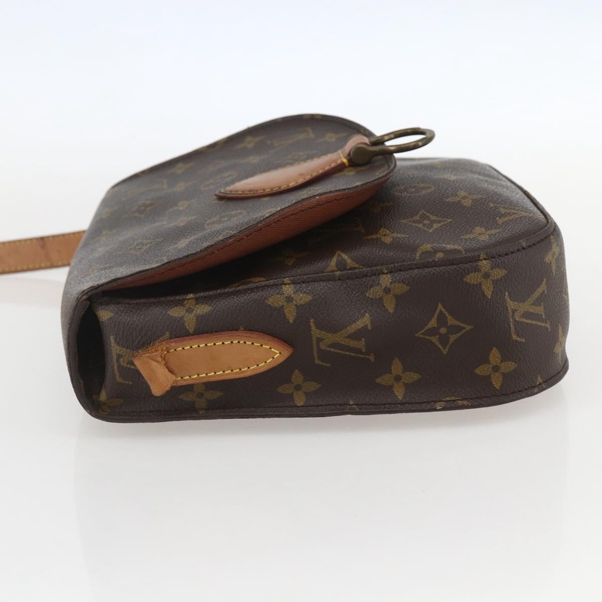 LOUIS VUITTON Monogram Saint Cloud GM Shoulder Bag M51242 LV Auth ka1029
