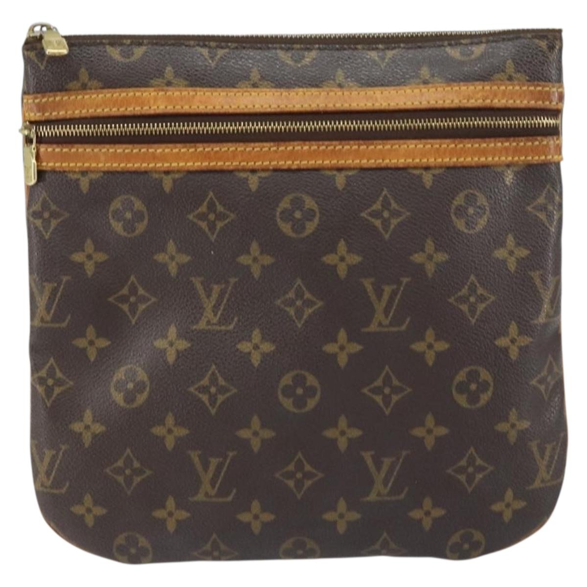 LOUIS VUITTON Monogram Pochette Bosphore Shoulder Bag M40044 LV Auth ka1031A