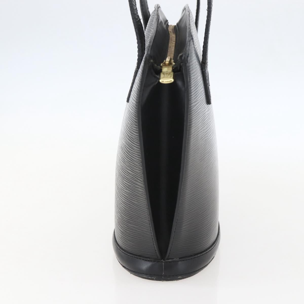 LOUIS VUITTON Epi Saint Jacques Powanie Long Bag Black M52332 LV Auth ka1033