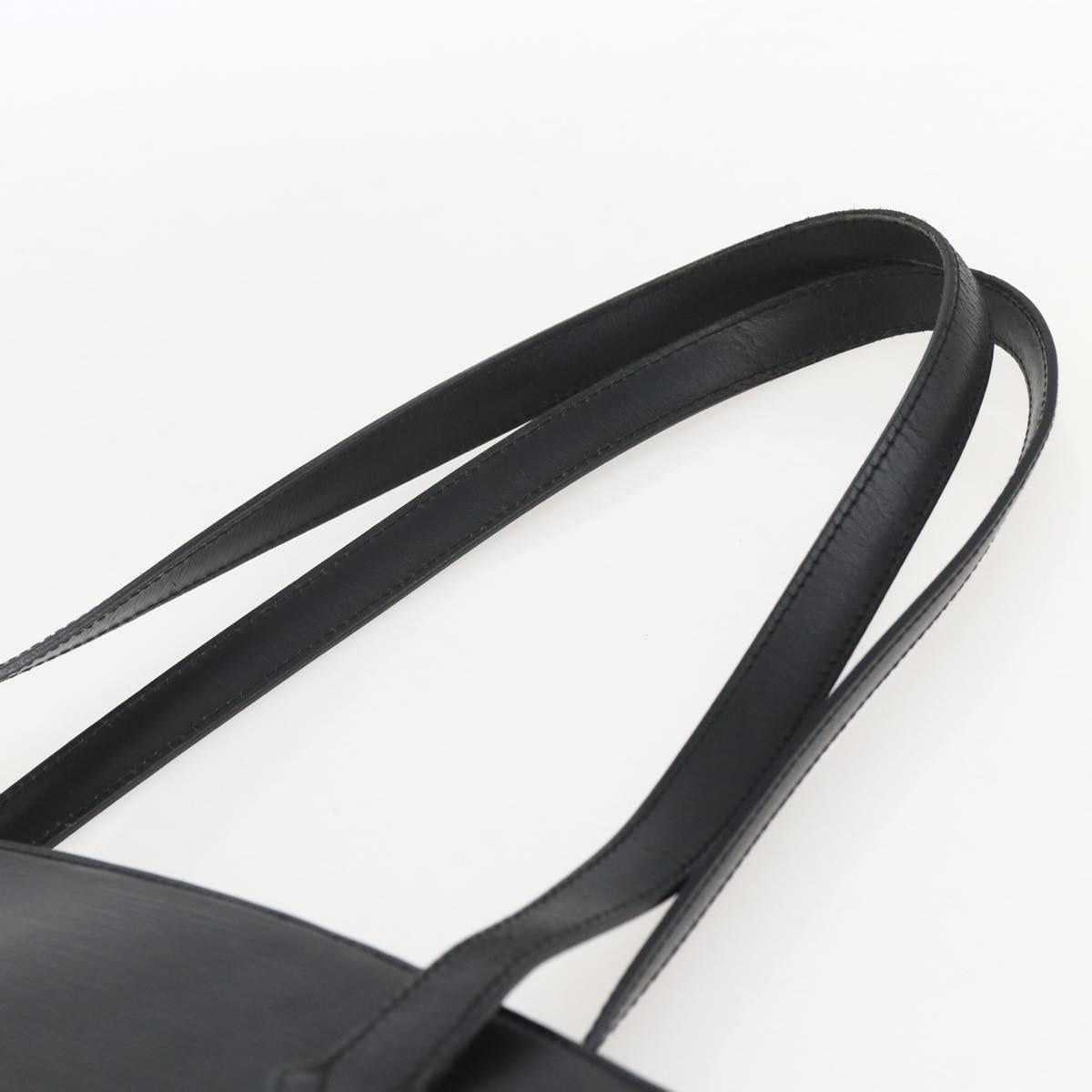 LOUIS VUITTON Epi Saint Jacques Powanie Long Bag Black M52332 LV Auth ka1033