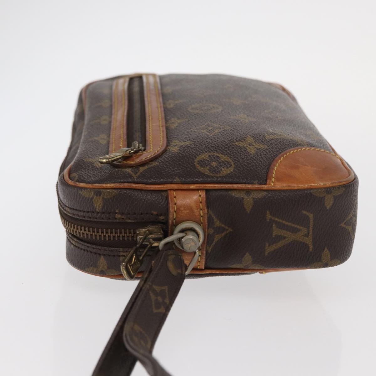 LOUIS VUITTON Monogram Marly Dragonne GM Clutch Bag M51825 LV Auth ka1047